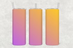 Ombre Gradient Tumbler Wrap Sublimation Product Image 1