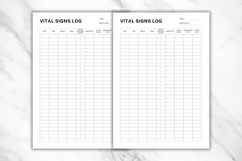 Editable Vital Signs Log Canva Template 1 Product Image 3