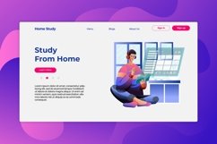 Study From Home - Hero Header & Landing Page Product Image 1