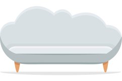 Comfortable sofa. Luxury couch for apartment Product Image 1