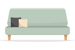 Comfortable sofa. Luxury couch for apartment Product Image 1