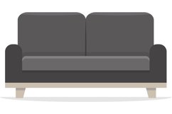 Comfortable sofa. Luxury couch for apartment Product Image 1