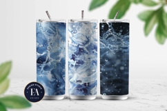 Blue Water Splash Texture | Liquid Abstract Background Product Image 2