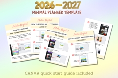 2026-2027 Minimal Planner Template Product Image 11