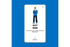 suit man vector Product Image 1