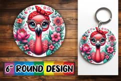 Cheerful Ornaments Circle Design, Cute Animals Product Image 1