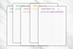 Editable Vital Signs Log Canva Template 2 Product Image 3