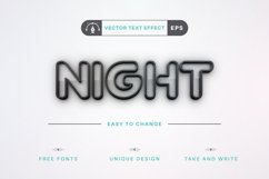 Dark Stroke - Editable Text Effect, Font Style Product Image 4
