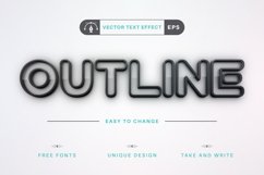 Dark Stroke - Editable Text Effect, Font Style Product Image 5
