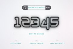 Dark Stroke - Editable Text Effect, Font Style Product Image 6