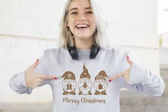 Christmas gnomes svg, Merry Christmas svg, gnome svg cut. Product Image 3