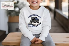 I Crushed 100 Days of School | Monster Truck Sublimation Product Image 2