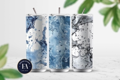 Blue Water Splash Texture | Liquid Abstract Background Product Image 2