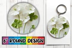 Blossom Bliss: Circle Design PNG Sublimation Product Image 1
