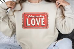 Cute Watercolor Valentines Day Clipart PNG Product Image 1