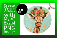 Giraffe Designs Spring Round Design Product Image 1