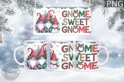 Christmas Mug Wrap Design - Christmas Gnome Sublimation Product Image 4