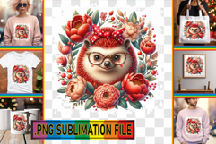 Sweet TSHIRT Gift Ideas PNG, Cute Animals Product Image 1