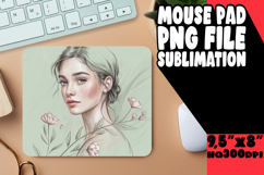 UNIQUE DESK PAD FUN IDEAS, Beauty Woman Product Image 1