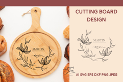 Cutting board SVG design Farmhouse sign SVG Kitchen svg dxf Product Image 3
