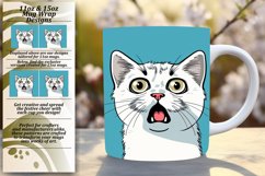 Meow Magic: Cat Lover's Mug Wrap Product Image 1