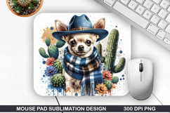 Dog Mouse Pad Sublimation, Animals Mouse Pad PNG Design Product Image 1