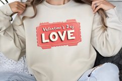 Cute Watercolor Valentines Day Clipart PNG Product Image 1