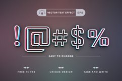 Double Color - Editable Text Effect, Font Style Product Image 7