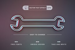 Double Color - Editable Text Effect, Font Style Product Image 2