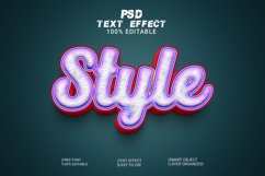 psd style 3d text style Product Image 1
