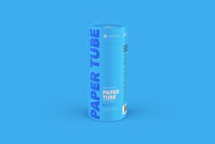 Closed Paper Tube Mockup 103x240mm Product Image 6