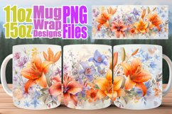 Spring Splendor Mug Design - Sublimation Whimsy Product Image 1