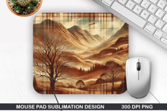 Vintage Mouse Pad Sublimation PNG Design - Mouse Pad PNG Product Image 1