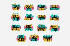 Pop Art Style Promotion Banners Product Image 2