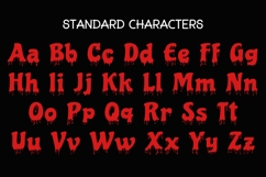 Blood Drip - display font Product Image 2