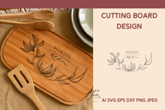 Cutting board SVG design Farmhouse sign SVG Kitchen svg dxf Product Image 4