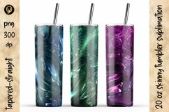 20 Oz Abstract Skinny Tumbler Bundle 14.6 Packs In One Product Image 6