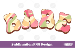 babe Png Retro Retro Mother&#039;s Day Mom Sublimation Product Image 1