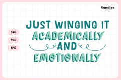 12 Funny Student Life Saying SVG Bundle V1 Product Image 27