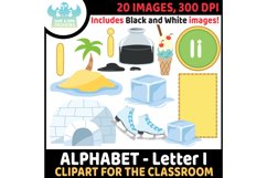 Big Alphabet Letter Clipart Bundle - Lime and Kiwi Designs Product Image 3