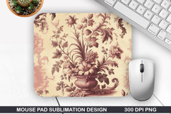 Vintage Mouse Pad Sublimation PNG Design - Mouse Pad PNG Product Image 1