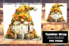 Tranquil Watercolor Gnome Sublimation Wrap Assortment Product Image 1