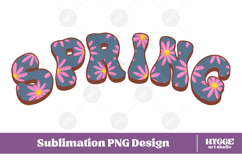 Floral Spring Png Retro Flowers Sublimation Daisy Daisies Product Image 1