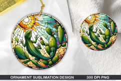 Animals Stained Glass Ornament Bundle, 30 High-Quality PNG Product Image 17