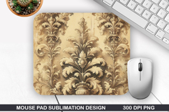 Vintage Mouse Pad Sublimation PNG Design - Mouse Pad PNG Product Image 1