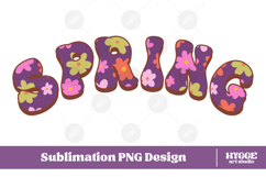 Floral Spring Png Retro Flowers Sublimation Daisy Daisies Product Image 1