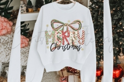 White Christmas Sweatshirt Mockup Product Image 2