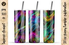 20 Oz Abstract Skinny Tumbler Bundle 6.6 Packs In One Product Image 6