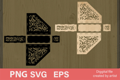 stand svg, stand for napkins svg, home decor svg, laser cutt Product Image 2