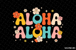 Aloha SVG Design | Summer Svg | SVG Cut files Product Image 1